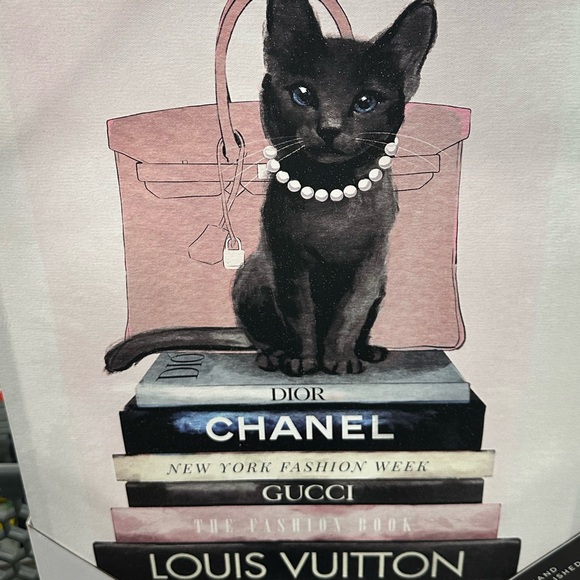 Design District Other - 🌶️👑 Fashion Cat Canvas Wall Art